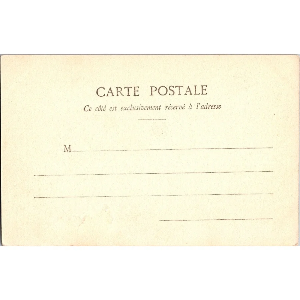 Vintage Nice France Mont Boron Harbor Scenic Postcard‎ - Early 1900s